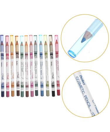 LALAFINA 36pcs Colors Eyeliner Set Quick Dry Lightweight For Various Makeup Styles For Women Girls Cosmetic Pencils mediumx3pcs colorfulx3pcs - Buy Online on GoSupps.com