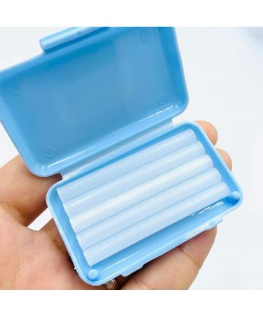 Wenplus 10 Pack Dental Wax for Braces - Mint Fragrance Blue | Orthodontic Oral Care Solution - International Shipping Available - Buy Online on GoSupps.com