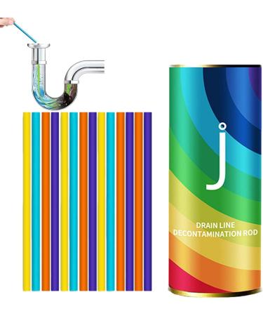 Drain Cleaning Stick - Drain Pipe Cleaning Clog Sticks - 14 Deodorizer Stick for Preventing Clogs Odor Sink Pipe Cleaning Sticks for Drains - Buy Online on GoSupps.com