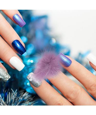 FOMIYES 6pcs Removable Fluffy Nail Art Pom Poms for Hats - Pink - Buy Online on GoSupps.com