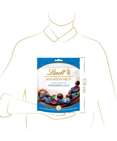 Lindt Chocolate Sensation Blueberry & Acai - 150g Dark Chocolate Praline Gift | Exquisite Fruit Filling | Perfect Chocolate Gift - Buy Online on GoSupps.com
