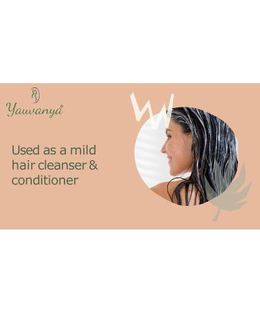 Yauvanya Pure Hibiscus Powder for Hair - 100g | Natural Hair Care & Growth International Shipping - Buy Online on GoSupps.com