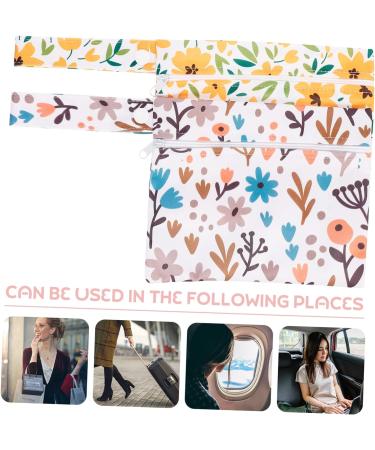 Healeved Menstrual Pad Bags - Set of 2 | Women's Coin Purse & Card Holder Wallet | Menstrual Liner & Tampon Collection Pouch | Cosmetic & Coin Bag - Buy Online on GoSupps.com