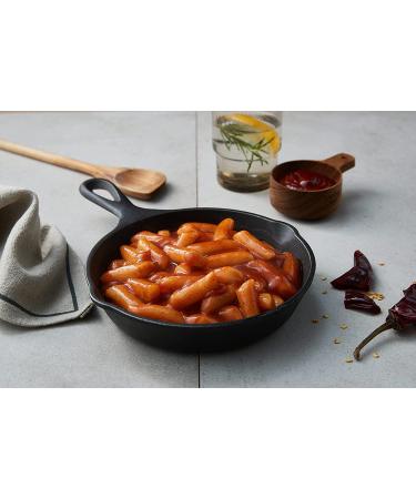 Chung Jung One O'Food Tteokbokki: Korean Rice Cakes with Red Chili - Gluten Free, No MSG, No Corn Syrup, Korean Street Food - Ready in 3mins - Buy Online on GoSupps.com