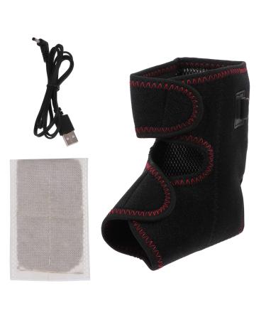 Healeved 1pc Electric Heating Ankle Protector Ankle Sprain Support Ankle Injury Brace Heating Ankle Support Heated Ankle Support Heating Ankle Brace Protector Heated Ankle Brace