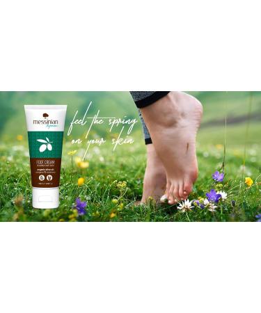 Messinian Spa Foot Cream - Oregano & Rosemary with Olive Oil & Shea Butter | Paraben-Free Animal Test-Free | Moisturizing & Relaxing Gift for Women - Buy Online on GoSupps.com