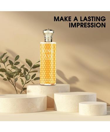 King XVI Sensual Woody Fragrance for Men | Long Lasting Cologne Aromatic Scent Eau de Parfum Natural Spray - Great Holiday Gift 3.4 Fl Oz/100 Ml - Buy Online on GoSupps.com