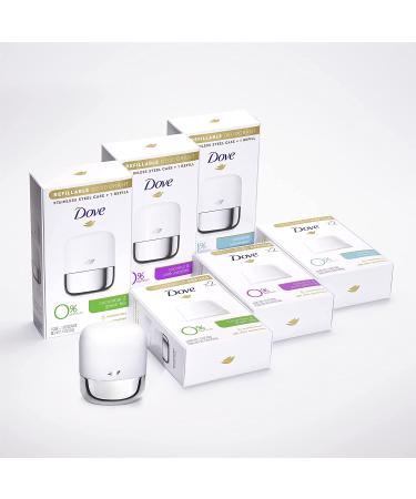 Dove Refillable Deodorant Starter Kit - Aluminum Free 1.13 oz Cucumber Green Tea - Buy Online on GoSupps.com