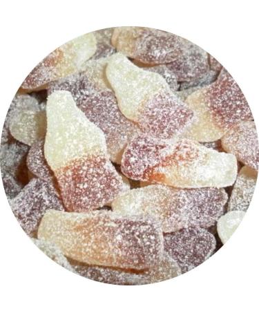 Happy Cola Bottles Zing Fizzy Gummy Sugar Coated Sweets 160g - 2x Share Bags - Buy Online on GoSupps.com