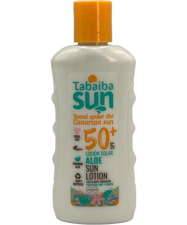  Tabaibaloe Tabaiba Sun Aloe Vera Sun Lotion 100 ml 2 units (2 x 100 ml SPF 50) - Buy Online on GoSupps.com