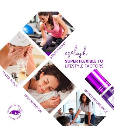 Sensitive Eyes Strong Hold Lash Extension Glue - No Fume, 6-7 Weeks Retention, Professional Grade - Buy Online on GoSupps.com