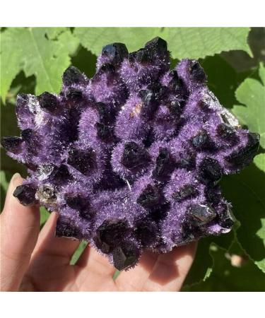 Amethyst Stone Amethyst Cluster Quartz Crystal VUG Specimen Reiki 1pc Natural Stones and Minerals - Buy Online on GoSupps.com