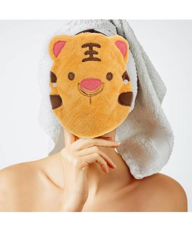 1 Ensemble Serviette de Visage Pratique Fleece Masque Chaud Froid Multifonction pour Soin Visage des Femmes - Buy Online on GoSupps.com