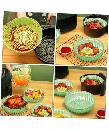 Alipis Round Pan Baking Pans Roasting Pan Airfryer Rubber Liners Silicone Pot Liner Accessories Washable - Buy Online on GoSupps.com
