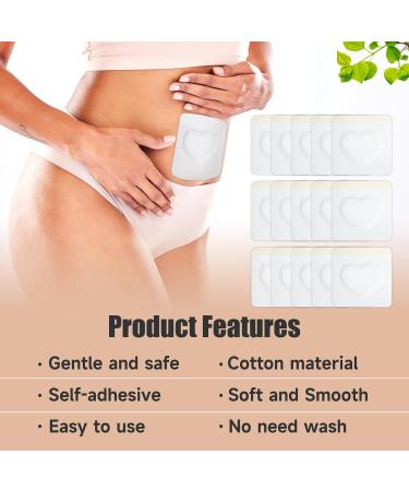 30Pcs Disposable Castor Oil Pack Wrap Patches Belly Button Highly Absorbent Self-Adhesive Organic Cotton Castor Oil Packs Wrap Easy to Use Anti-Seepage(Oil Not Included) - Buy Online on GoSupps.com