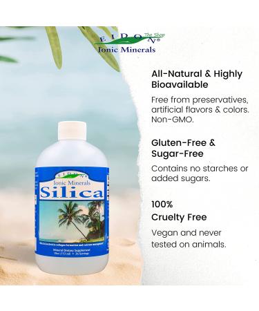 Ionic Silica Mineral Supplement 18 oz - Eidon Ionic Minerals - Buy Online on GoSupps.com