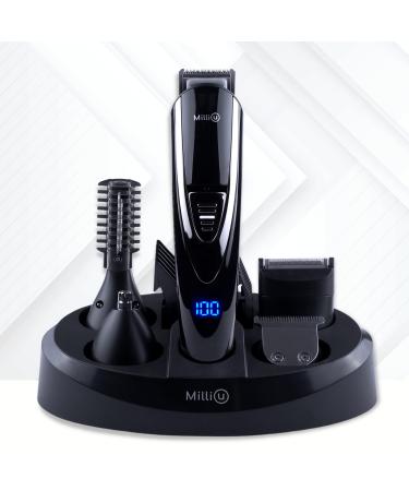 Cordless Waterproof Beard Trimmer for Men - Hair and Body Hair Trimmer for Men - Mens Beard Trimmer & Beard Shaver - Electric Trimmer for Mens Grooming - Perfect for Maintaining a Well Groomed Beard