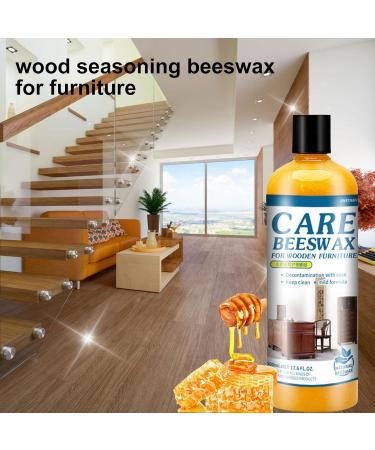 Furniture Polish | Natural Traditional Beeswax Polish - for Wood Doors Tables Chairs Cabinets Waterproof & Repair Wood Restorer for Hardwood Floor Real Wood - Buy Online on GoSupps.com