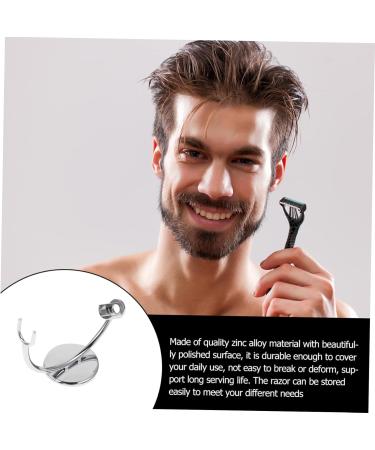 Magiclulu 3 STK Razor Organizer & Brush Holder - Stable Shaving Stand for Men | Premium Zinc Alloy Hair Accessories - Buy Online on GoSupps.com