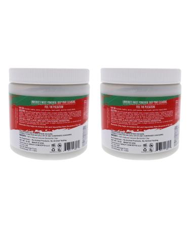 Mayan Magic Mud | Deep Pore Cleansing Calcium Bentonite Clay Face Mask - USA Made Men's & Women's Skin Care - Spa Quality Beauty Products - 2 Pc - Buy Online on GoSupps.com