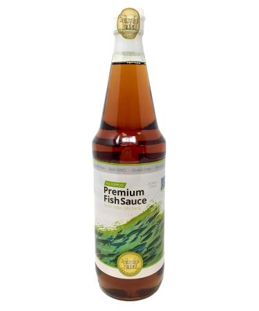 Four Elephants Premium Fish Sauce 25 Ounce Certified Non-GMO and Gluten Free (1 Pack)