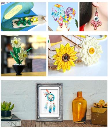 Arricraft 1200 Strips 3mm Quilling Paper in Blue Gradient - Paper Craft Supplies for DIY Projects - Buy Online on GoSupps.com