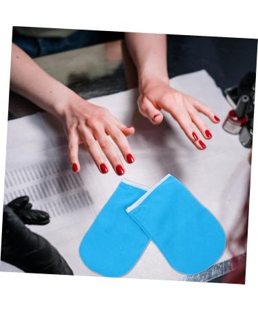 HAPINARY Heated Gloves 1 Pair Hand Mask Care Polyester Nursing Supplies Spa Lotion Gloves - Buy Online on GoSupps.com