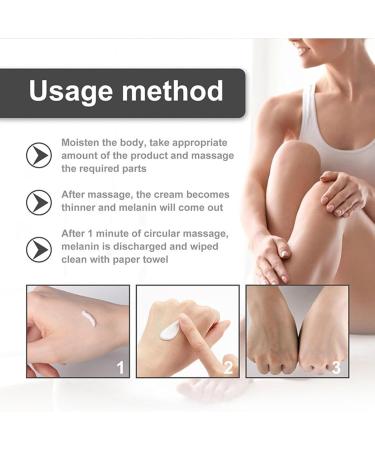  Eastuy Lightening Body Lotion | 60ml Dark Brightening Elbows and Knees Bleaching Cream for Intimate Zs Brightening Cream for Inside Thighs for Eastuy - Buy Online on GoSupps.com