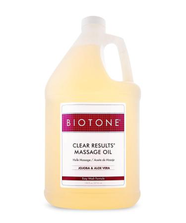 Biotone Clear Results Oil, 128 Ounce 128 Fl Oz (Pack of 1) - Buy Online on GoSupps.com