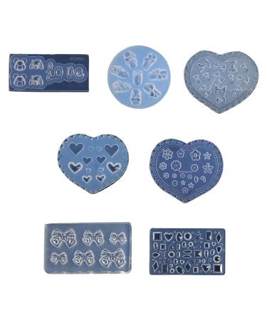 Mini Acrylic Nail Art Shapes Kit - 3D Flower Carving Templates & Gems for Perfect Acrylic Nails - Buy Online on GoSupps.com