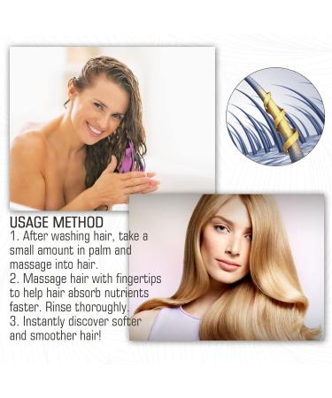 5 Second Miracle Conditioner Miracle Keratin Hair Mask Instant Miracle Conditioner Masque capillaire pour femme adapt aux cheveux secs et ab m s 1pcs - Buy Online on GoSupps.com