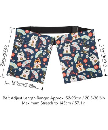 Elastic Drain Holder Bag for Mastectomy - Adjustable Length Cute Dog Pattern Cartoon Design - Buy Online on GoSupps.com