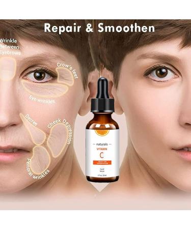 Vitamin C Serum for Face Skincare Serum 20% Vitamin C with Hyaluronic Acid Vitamin E Moisturiser Face Women Skin Care Anti Aging Brightening Wrinkle Facial Serum(30 ml) (Vitamin C) - Buy Online on GoSupps.com