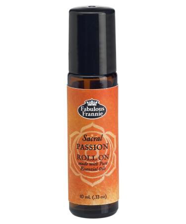 Fabulous Frannie 2nd Chakra Sacral Passion Pre-diluted ROLL ON Made with Pure Essential Oils .33oz (10ml) Chakra 2 - Roll On