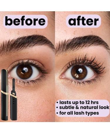 Rechargeable Electric Eyelash Curler - Quick & Portable Heated Curling Tool for Natural Lashes - Ideal for Travel - White - Buy Online on GoSupps.com
