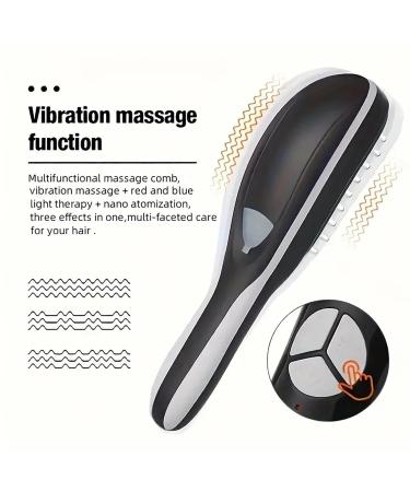 Buy Generic Electrical Scalp Massage Brush - Multifunctional Spray Vibration Comb for Relaxation & Scalp Care - Buy Online on GoSupps.com