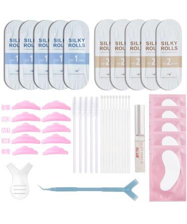 SILKY ROLLS Lash Lift Kit Lash Lift Lotions for Eyelash Perm Kit (2 5 Packs)