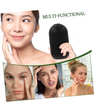Beavorty Glace pour Visage Masseur Facial avec Gla ons Soin de Visage avec Glac 12x6x5cm noir - Buy Online on GoSupps.com