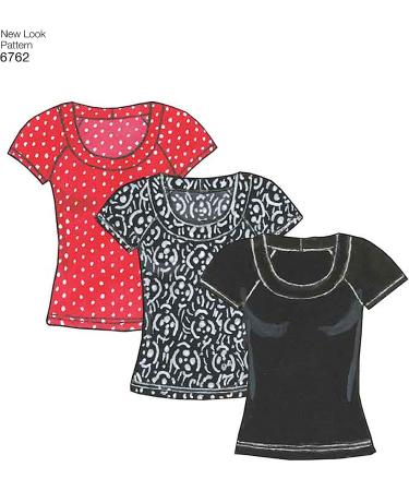 Simplicity 6762 Sewing Pattern Kit for Misses' Tops, Pants, and Skirts in Sizes XS-XL - Buy Online on GoSupps.com