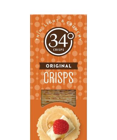 34 Degrees Crisps Variety Pack - Original, Cracked Pepper, Rosemary Flavors | Thin & Crunchy Crackers - 4 Pack (4.5oz each) - Buy Online on GoSupps.com