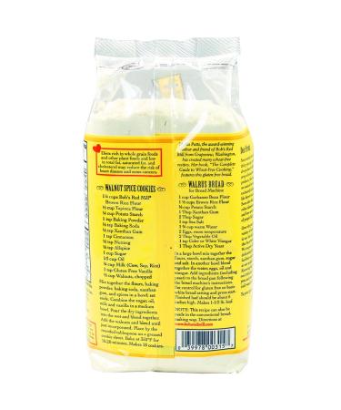 Bob's Red Mill Whole Grain Brown Rice Flour - 24 oz (680 g) - Gluten-Free Baking Essential - Buy Online on GoSupps.com