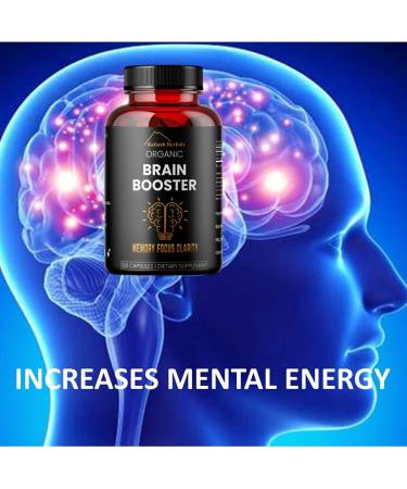 Kailash Herbals Bacopa, Organic Brain Booster, Nootropic Brain Supplement, Bacopa Monnieri/Brahmi, for Mental Sharpness, Focus, Memory, and Cognitive Wellness, 120 Capsules 500mg, 2 Month Supply - Buy Online on GoSupps.com