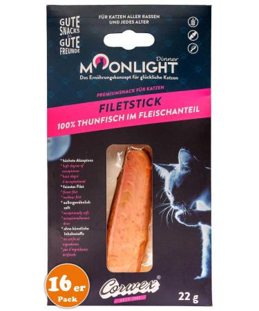 Moonlight cat snack fillet stick with tuna (16 x 22g)