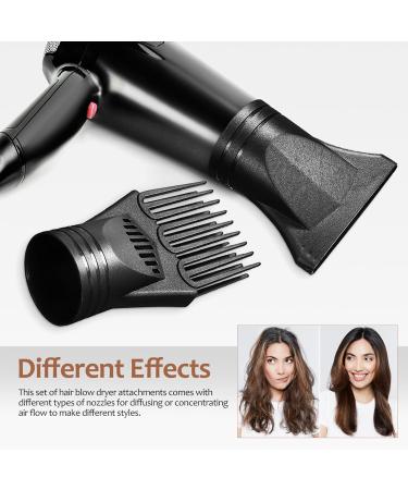 Baluue 2 Pcs Hair Dryer Nozzle Blow Dryer Comb Attachment Universal Hairdryer Diffuser Flat Hair Dryer Attachment Hair Dryer Attachment Narrow Accessory for Hairdryer Hair Dryer Diffuser - Buy Online on GoSupps.com