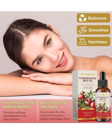 Huile de p pins de grenade huile de rose musqu e huile de p pins de grenade press e froid huile de p pins de rose musqu e de premi re qualit pour le soin de la peau et des cheveux 60 ml - Buy Online on GoSupps.com
