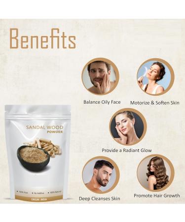 aj The Wonder of World Sandalwood Powder for Face (50gm) - Buy Online on GoSupps.com