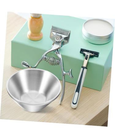 Plafope Stainless Steel Shaving Shell | Reusable Razor Cup for Men | Premium Bart Maintenance Shaving Tools - Buy Online on GoSupps.com