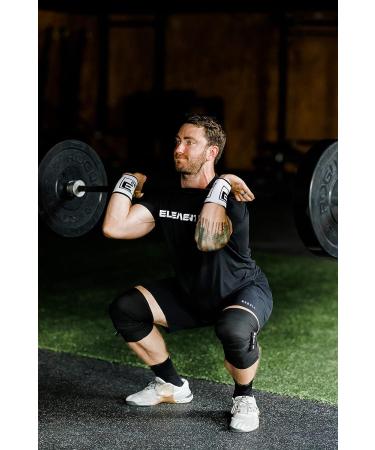 Element 26 Knee Wraps for Weightlifting - Compression Support for Powerlifting & Bodybuilding - Buy Online on GoSupps.com