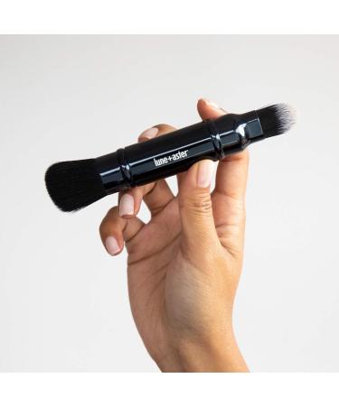 Lune+Aster Complexion Duo Brush - Multi-tasking Vegan Brush for Flawless Skin | International Shipping Available - Buy Online on GoSupps.com