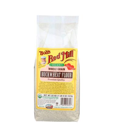 Bob's Red Mill Buckwheat Organic, 22-ounces (Pack of4)
